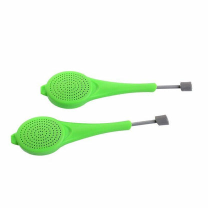 Tea Infuser Loose Tea Leaf Strainer Silicone Filter Diffuser Herbal Spice Reuse-copy