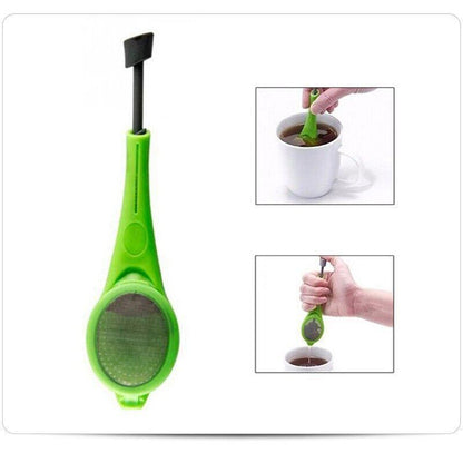 Tea Infuser Loose Tea Leaf Strainer Silicone Filter Diffuser Herbal Spice Reuse-copy