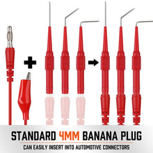 Load image into Gallery viewer, 22 X Test Tool Aid 23500 Back Probe Kit Sg Automotive Identified Probe Pin Wires-copy
