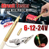 Auto Circuit Tester 6V 12V 24V Voltage Gauge Car Test Voltmeter Light Bulb New.-copy
