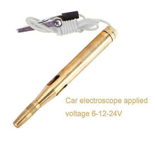 Load image into Gallery viewer, Auto Circuit Tester 6V 12V 24V Voltage Gauge Car Test Voltmeter Light Bulb New.-copy
