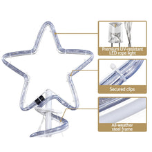 Load image into Gallery viewer, Jingle Jollys Christmas Lights 188cm Tree 288 LED Decorations-copy
