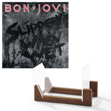 Load image into Gallery viewer, Bon Jovi Slippery When Wet - Vinyl Album &amp; Crosley Record Storage Display Stand
