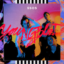Load image into Gallery viewer, Crosley Record Storage Crate &amp; 5 Seconds Of Summer Youngblood - Vinyl Album Bundle
