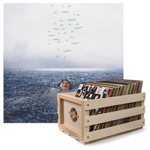 Load image into Gallery viewer, Crosley Record Storage Crate &amp; Shawn Mendes Wonder - Vinyl Album Bundle
