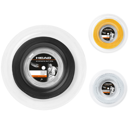 Head Synthetic Gut PPS 16g Tennis String Reel 200m 1.30mm Power Control - Black