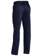 Load image into Gallery viewer, Bisley BP6007 Cotton Drill Pants Trousers Workwear - Navy - 122 Stout
