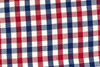 Bisley Mens Short Sleeve Check Shirt Checkered 100% Cotton Casual Business Work - Red - XXL