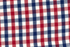 Bisley Mens Short Sleeve Check Shirt Checkered 100% Cotton Casual Business Work - Red - XXL