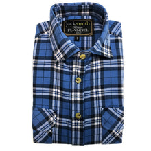 Load image into Gallery viewer, Mens Half Placket Flannelette Long Sleeve Pullover Shirt 100% Cotton Check Authentic Flannel  - Red - L
