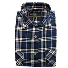 Load image into Gallery viewer, Mens Half Placket Flannelette Long Sleeve Pullover Shirt 100% Cotton Check Authentic Flannel  - Red - XL
